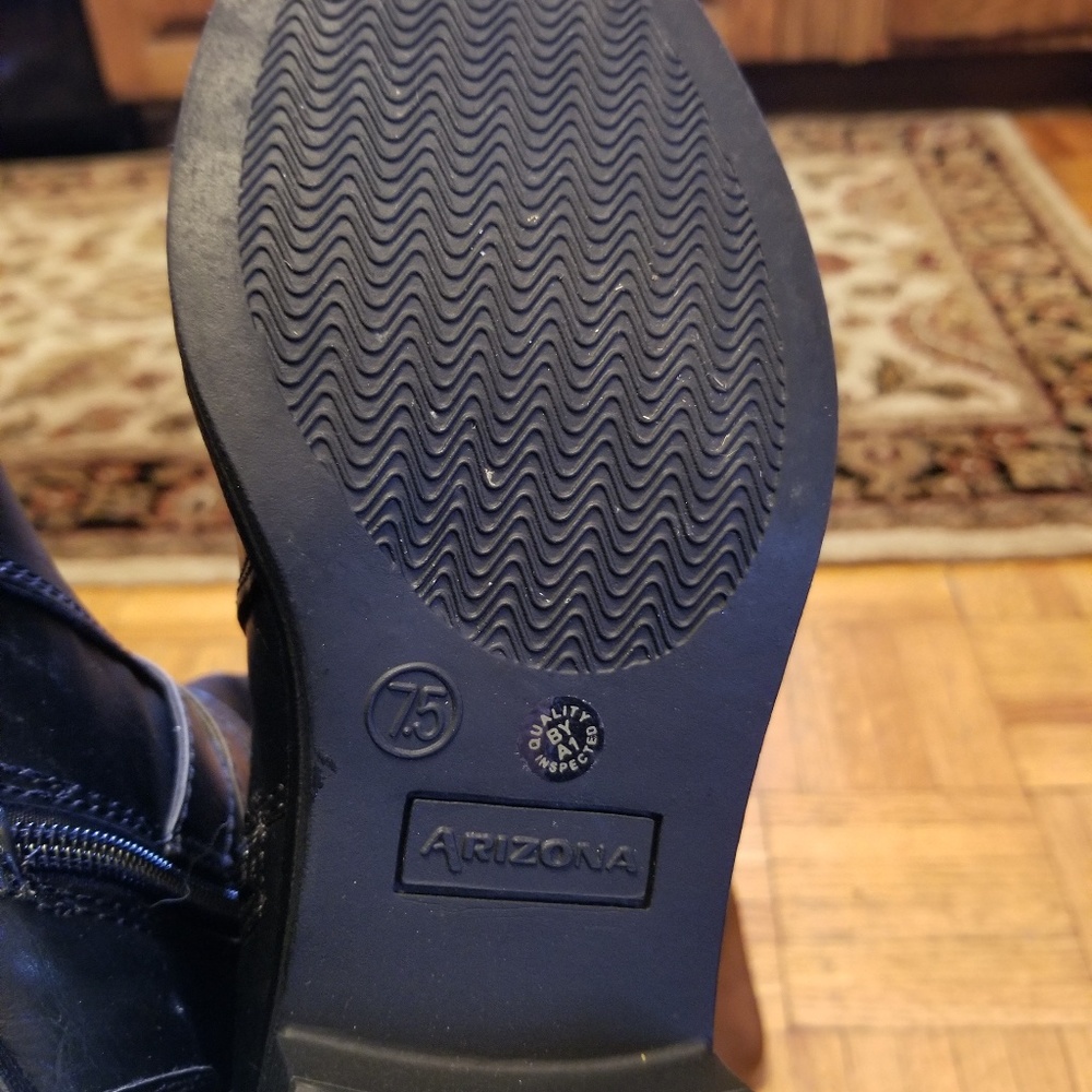 Arizona Two Tone Riding Boot - Picture 5 of 7